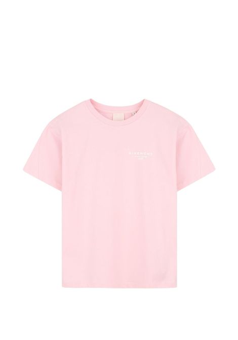 T-shirt con logo GIVENCHY KIDS | H3107544Z